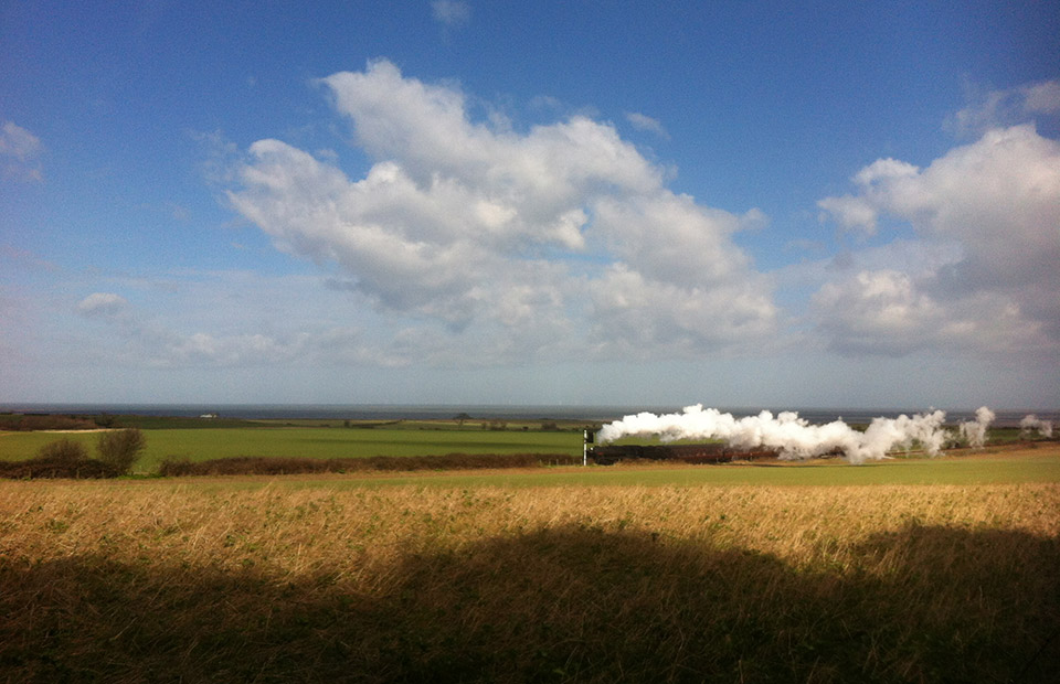 Interest steam train